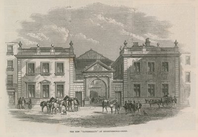 Het nieuwe Tattersalls op Knightsbridge Green door English School