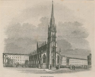 De nieuwe kerk in Paddington, Londen door English School