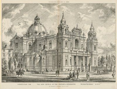 De nieuwe kerk van het Oratorium door English School