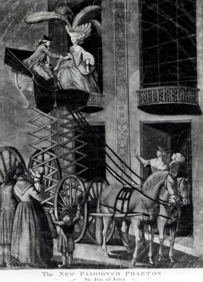 De nieuwmodische Phaeton door English School