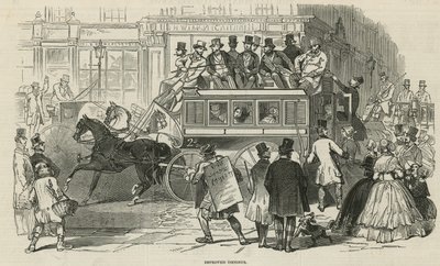 De nieuw verbeterde Omnibus van Adams & Co door English School