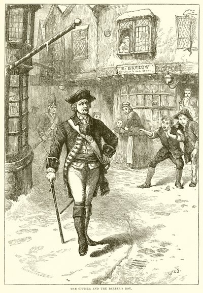 De officier en de kappersjongen door English School