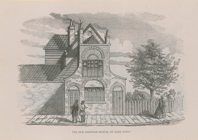 De oude grammaticaschool van Lady Owen door English School