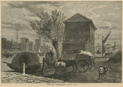 De oude paardenveer door English School