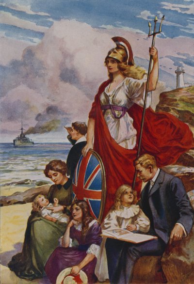 De trotse bolwerken van Britannia door English School