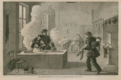 Het ontvangsthuis van de Royal Humane Society door English School