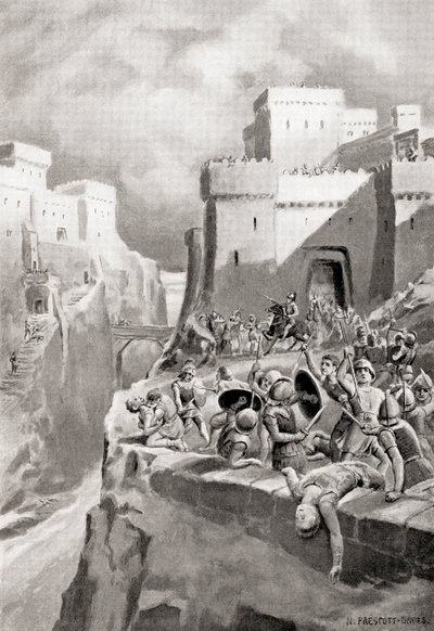 De opstand van Megara tegen Athene, uit Hutchinson