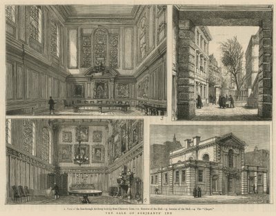 De verkoop van Serjeants Inn door English School