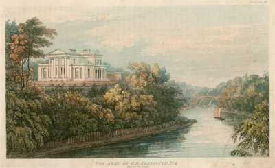 Het huis van G B Greenough, Regents Park, Londen door English School