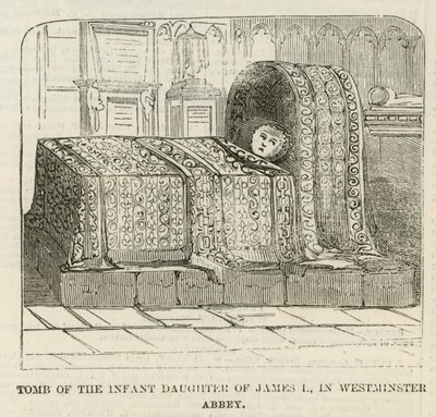 Het graf van de dochter van James I door English School