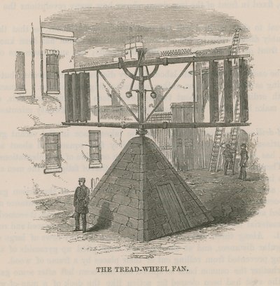 De tredrad ventilator door English School