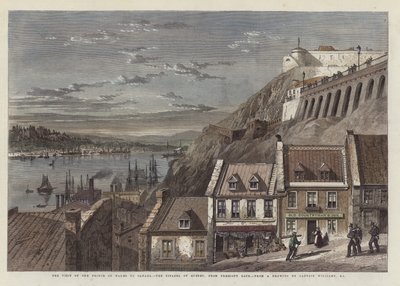 Het bezoek van de Prins van Wales aan Canada door English School
