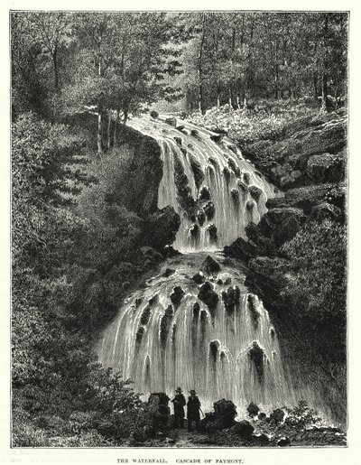 De waterval, Cascade van Faymont door English School