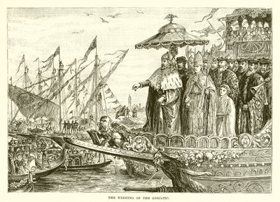 Het huwelijk van de Adriatische Zee door English School