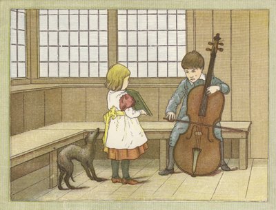 De jonge muzikant door English School
