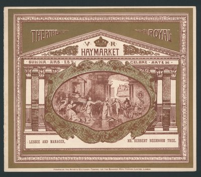 Theatre Royal, Haymarket, Londen door English School