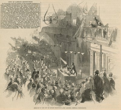 Theater van de City of London Institution door English School