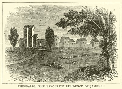 Theobalds, de favoriete residentie van Jacobus I door English School