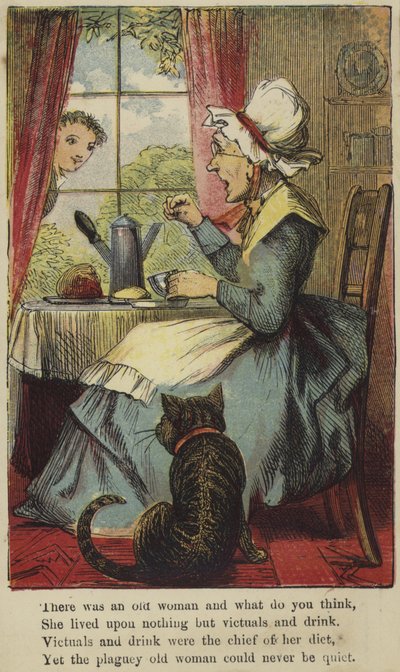 Er was een oude vrouw en wat denk je door English School