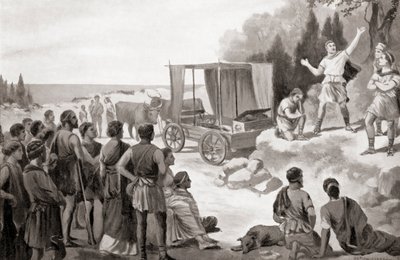De wagen van Thespis, uit Hutchinson