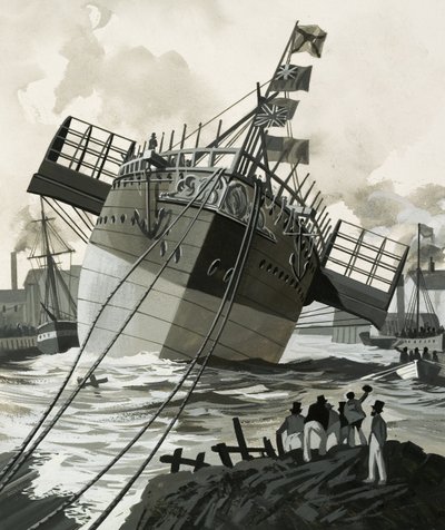Zij zeilden de zeven zeeën: Het stoomschip 