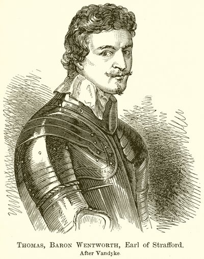 Thomas, Baron Wentworth, Graaf van Strafford door English School