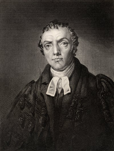 Thomas Chalmers, uit The National Portrait Gallery, Volume II, gepubliceerd ca. 1820 door English School