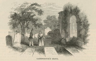 Thomas Gainsboroughs graf door English School