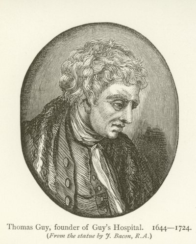 Thomas Guy, oprichter van Guys Hospital door English School