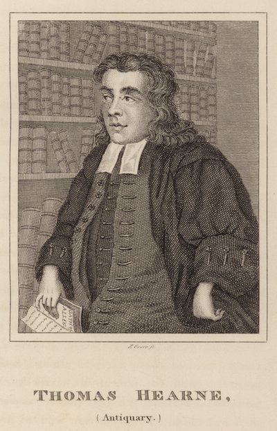 Thomas Hearne, antiquair door English School