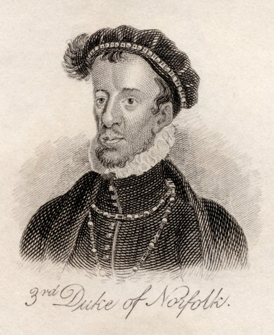Thomas Howard, 3e Hertog van Norfolk, uit 
