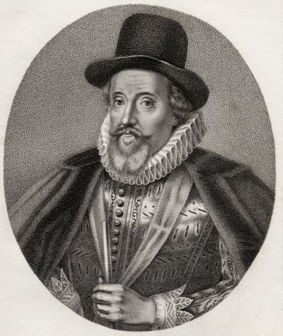 Thomas Howard, gegraveerd door Bocquet, illustratie uit 