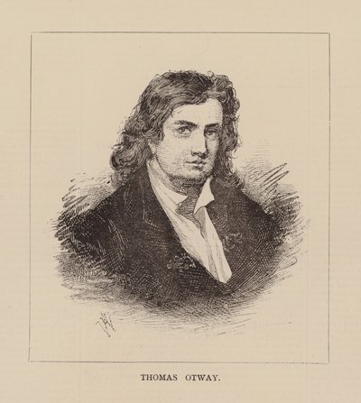 Thomas Otway (gravure) door English School