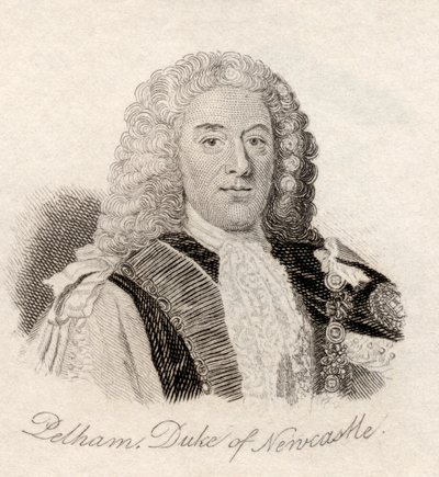 Thomas Pelham Holles, 1e Hertog van Newcastle door English School