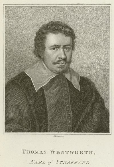 Thomas Wentworth, Graaf van Strafford door English School