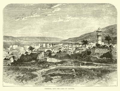 Tiberias en het Meer van Galilea door English School