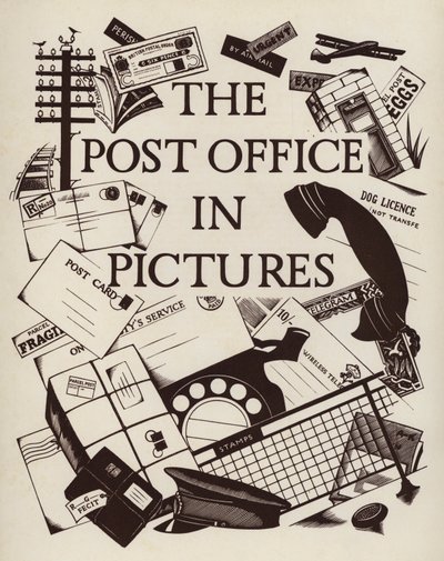 Titelpagina illustratie voor The Post Office in Pictures door English School