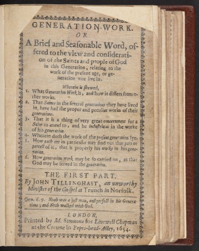 Titelpagina van Generatiewerk door English School