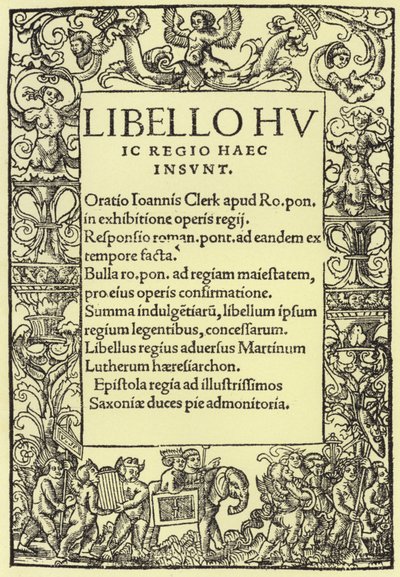 Titelpagina van Hendrik VIII