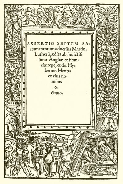 Titelpagina van Henry VIII