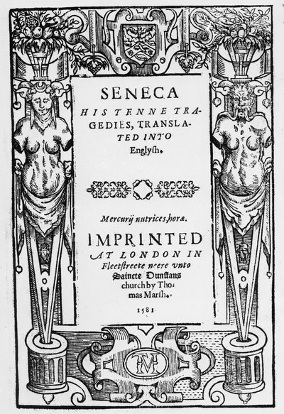 Titelpagina van Seneca