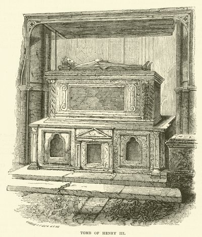 Graf van Hendrik III door English School