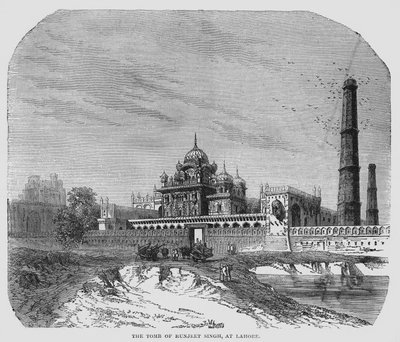 Graf van Runjeet Singh in Lahore door English School