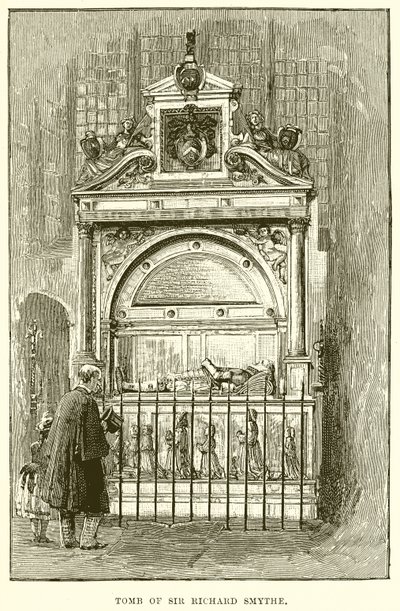 Graf van Sir Richard Smythe door English School