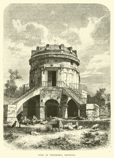 Graf van Theodorik, Ravenna door English School