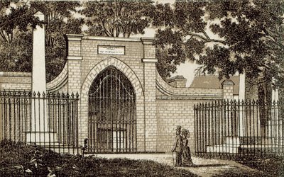 Graf van Washington, Mt Vernon door English School