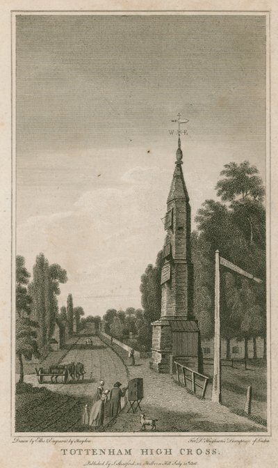 Tottenham High Cross, Londen door English School