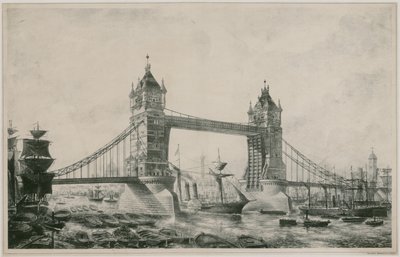 Tower Bridge, Londen door English School