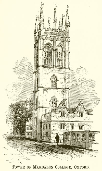Toren van Magdalen College, Oxford door English School