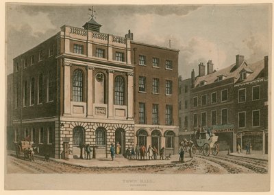 Stadhuis, Borough High Street, Southwark, Londen door English School